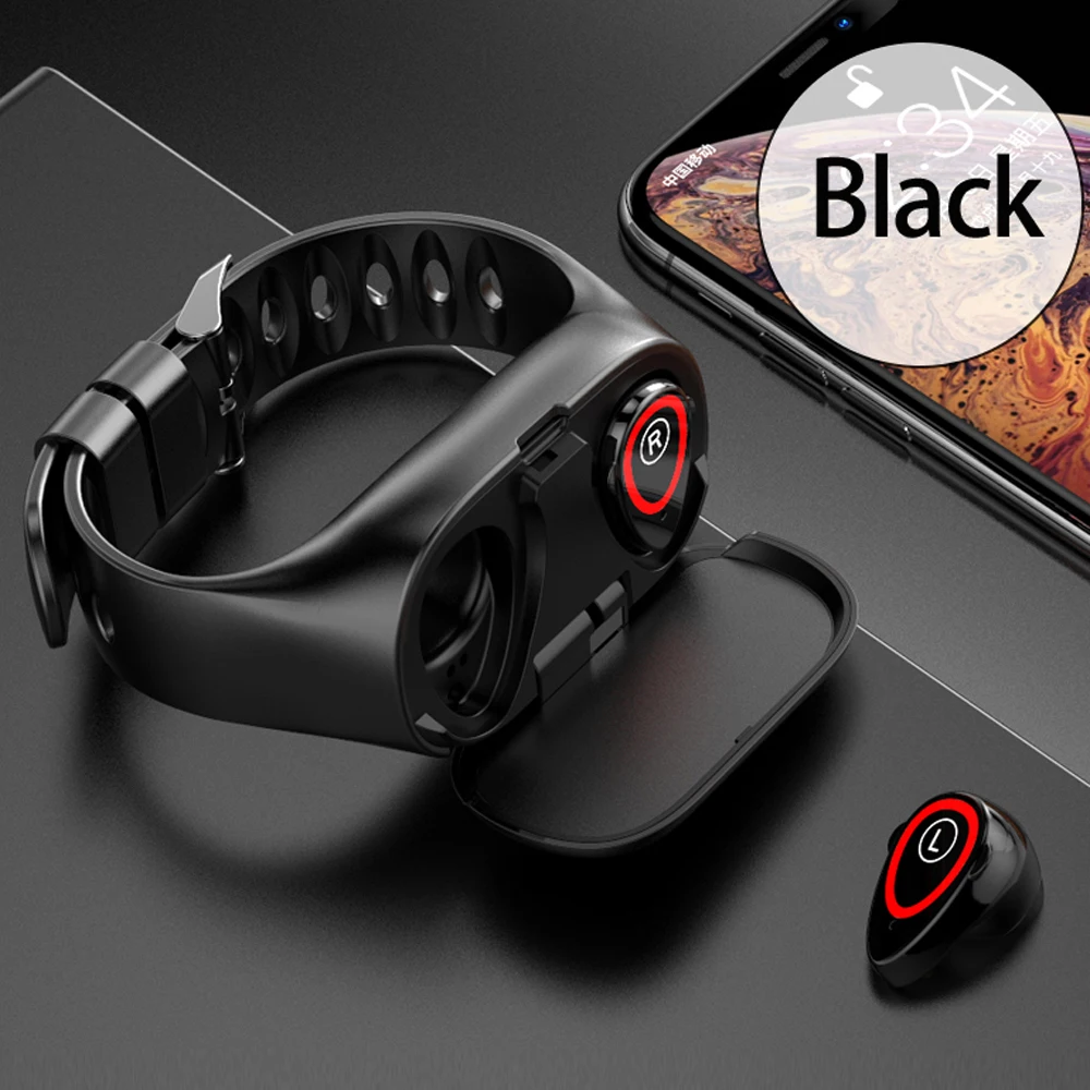 Смарт-часы M1 AI 2 в 1 Bluetooth пульсометр долгое время работы режиме ожидания |