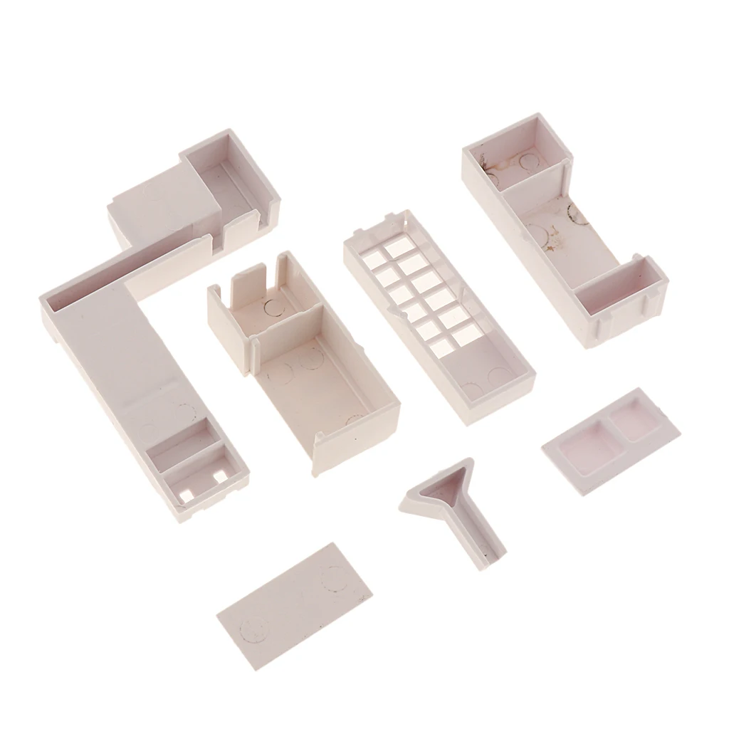 

Sand Table Building Kits - 1/50 O Scale Kitchen Furniture Model Set Layouts