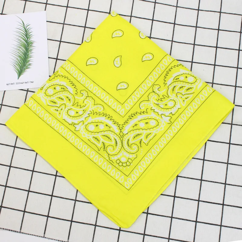 2019 Осень Новый Лидер продаж Молодежные популярные хлопковая Бандана с принтом в