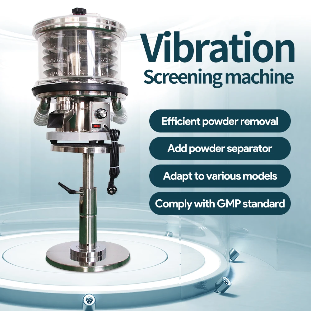 

SWANSOFT Tablet Vibrating Sieve Machine Chemical Powder Milk Calcium Laboratory Vibrating Sieve Shaker Machine