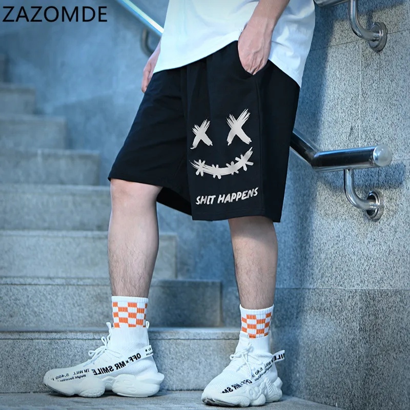 

ZAZOMDE 2021 Men Fashion Casual Shorts New Male High Quality Casual Short Men Comfortable Streetwear Elastic Band hip hop Short