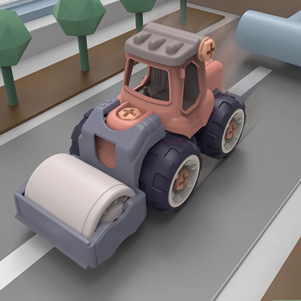 

1 Set Assembly Engineering Vehicle DIY Car Educational for Children