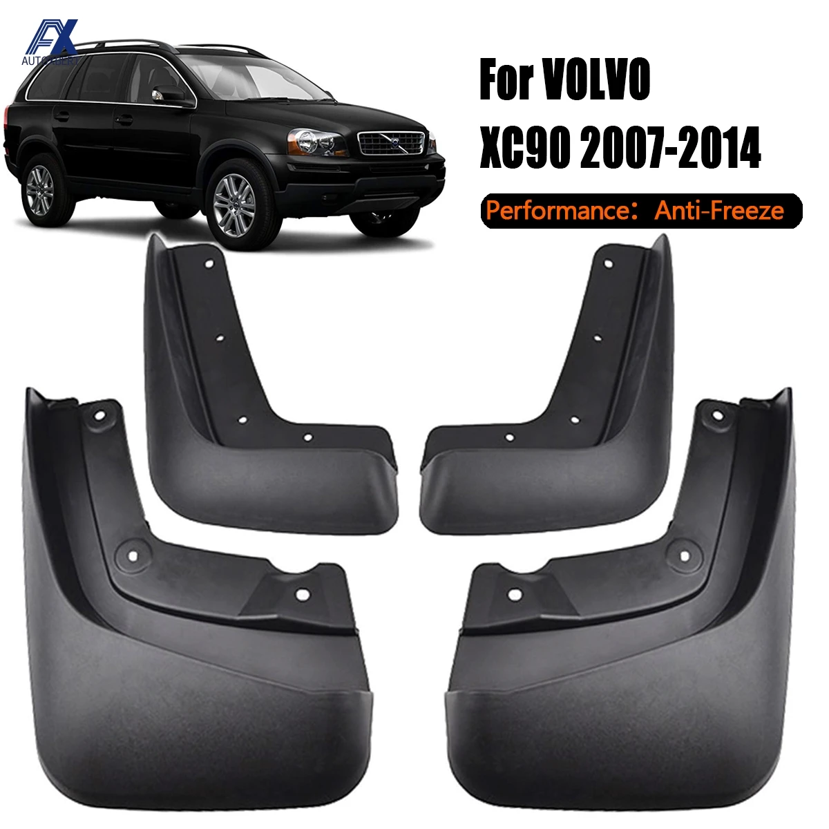 Set Mud Flaps For XC90 2007-2014 Mudflaps Splash Guards Flap Mudguards Front Rear OE/OEM #83432852 | Автомобили и мотоциклы