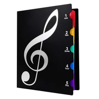 music themed folder holder writable musicians treble clef sheets piano choir paper store read psalm song recitals concert protec