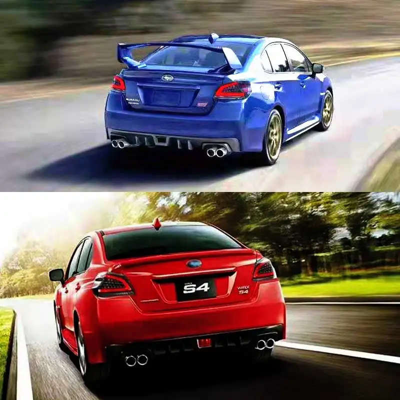 Светодиодный задний фонарь в сборе для Subaru WRX 2013 2018 светодиодный свет обратный