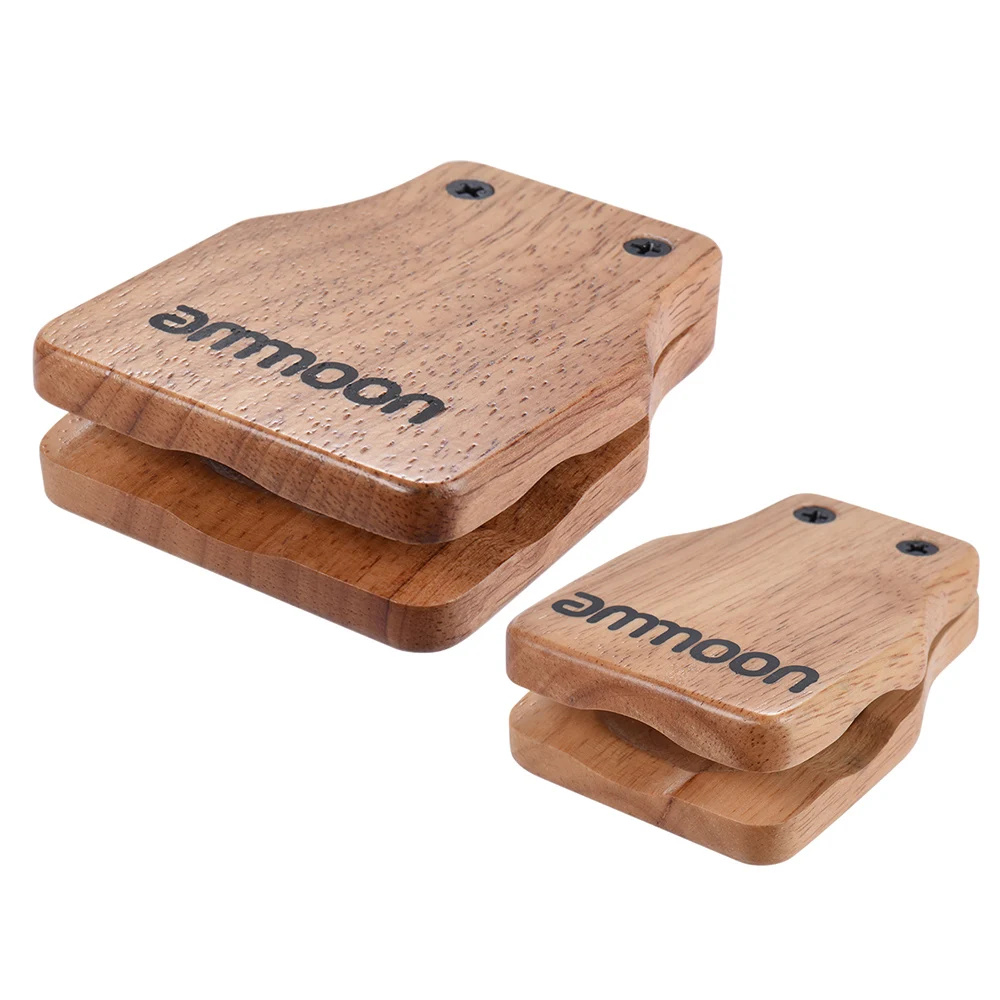 Ammoon большой и средний 2 шт. Cajon Box Аксессуар для барабана кастеты ручных