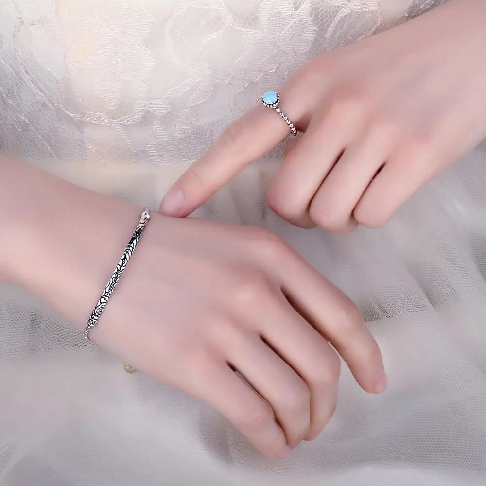 JewelryPalace мяч конец благоприятный облако гравировкой 925 пробы серебряный желтый