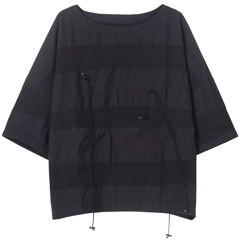 

Spring and summer hip-hop wide-leg pants skirt men and women loose cotton and linen harem nine-point pants Thailand tide brand