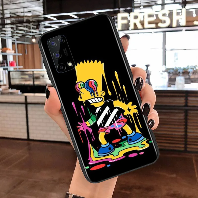 the simpsons for realme 8 gt neo flash edition explorer master q3 pro narzo30 c21 c20 c11 c20a c21y phone case free global shipping