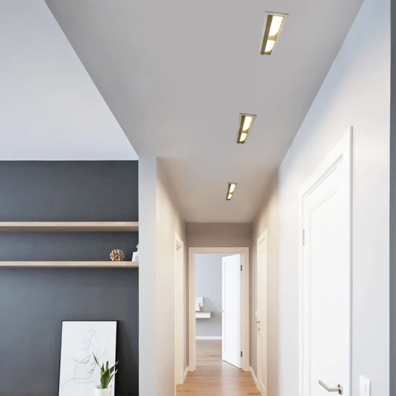 Mordern линейный светильник встраиваемый потолочный поляризационные светильники