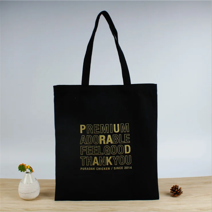 

Unisex Handbags Custom Canvas Tote Bag Print Text Your Design Grocery Daily Use Reusable Cotton Travel Casual Shopping Bag Tote