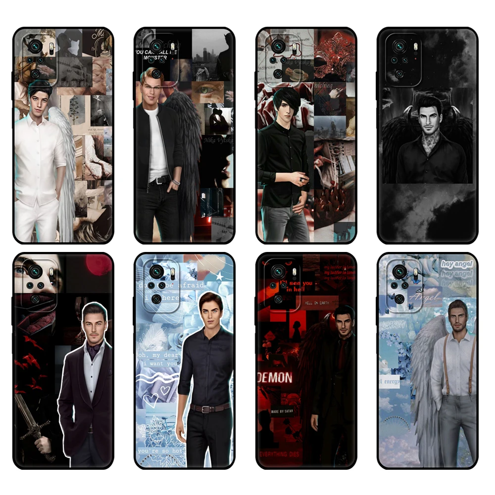 Черный чехол из ТПУ для Xiaomi Redmi 9T Note 10 Pro с романтической клубной игрой