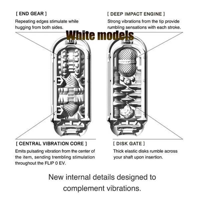 TENGA Flip Hole Zero EV электронный красный обогреватель Вибрация мягкий мужской