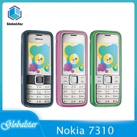 Nokia 7310c refurbished Original Unlocked 2MP Mobile Phone Support Russian keyboard Refurbished Free Shipping