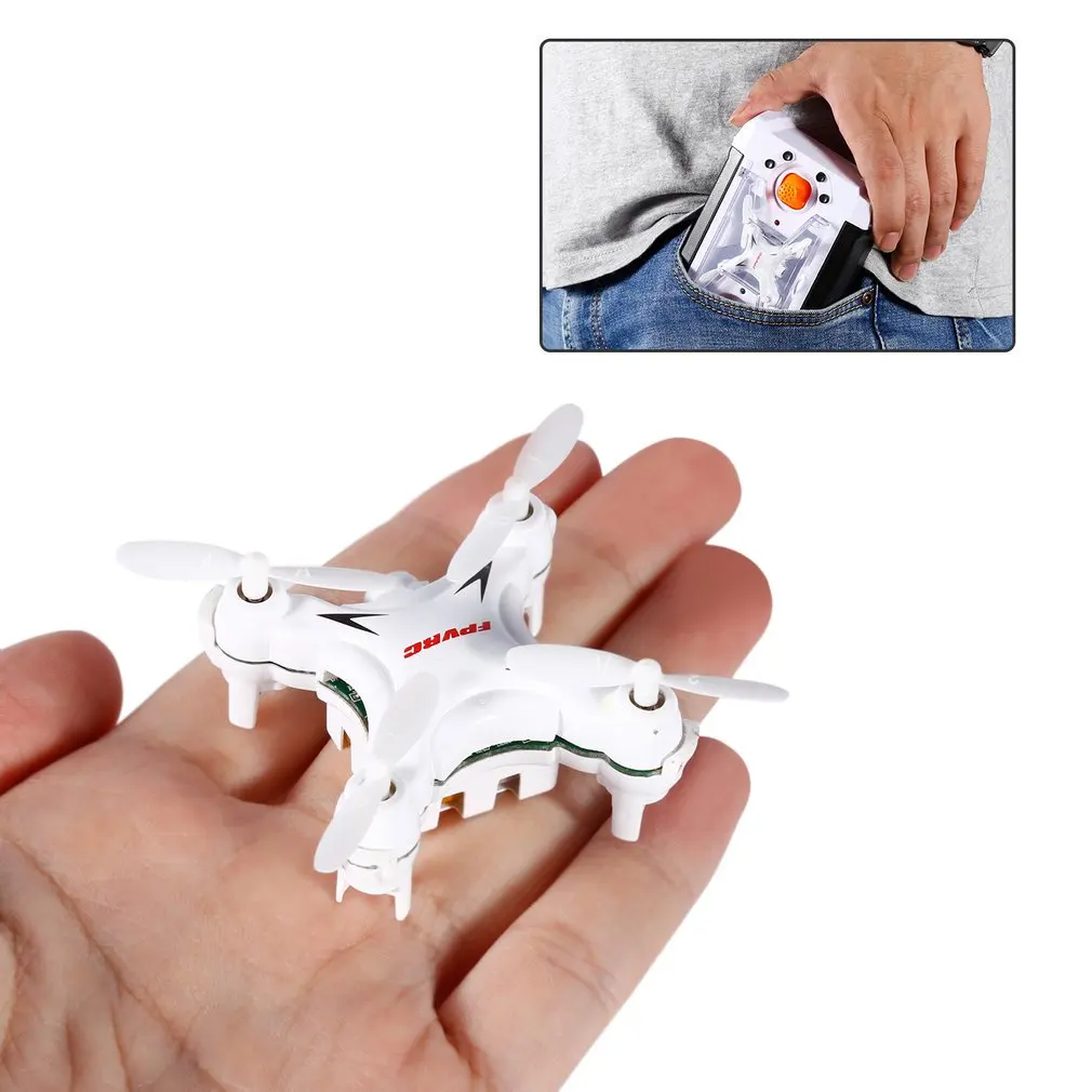 2019 Горячая Q7 четырехосный 4 канала 6 Axis Gyro RC нано Мультикоптер Мини карманный