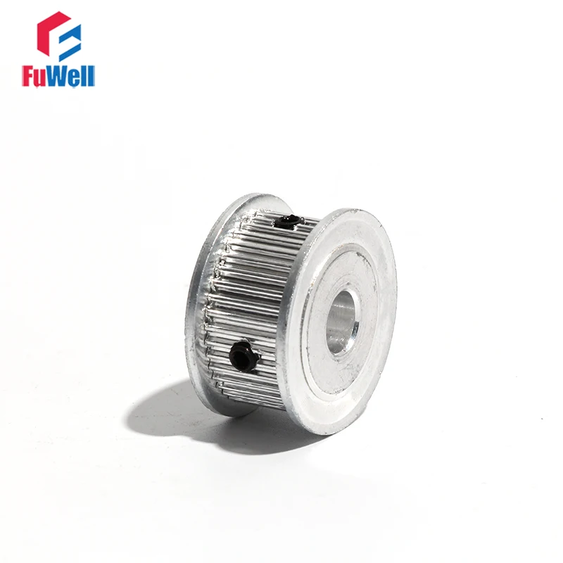 

2GT-48T Timing Pulley 11mm Belt Width GT2 48Teeth Transmission Pulley 5/6/6.35/8/10/12mm Bore Aluminum Alloy Gear Belt Pulley