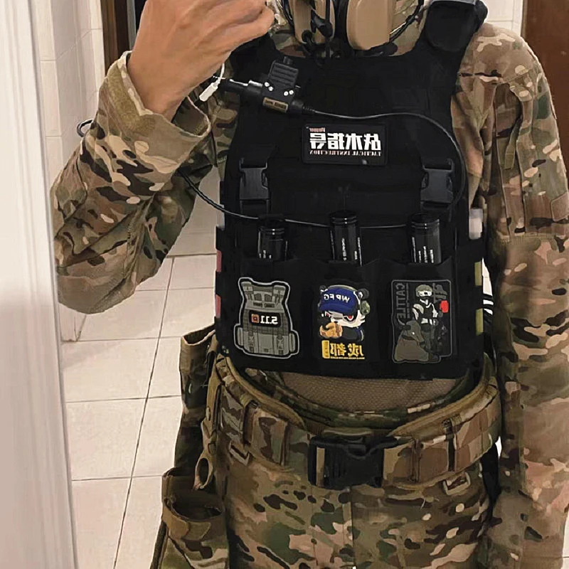 Нашивка из ПВХ Военная нарукавная нашивка с животными китайского зодиака