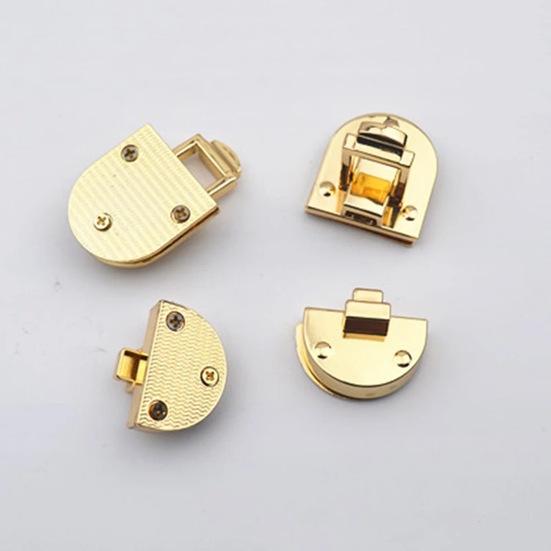 

1pcs Metal Folding Lock Fashion Durable Lock Clasp Leather Craft Women Bag Handbag Shoulder Bag Purse DIY Hardware Accessories