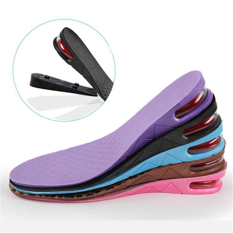 

Height Increase Insole Cushion Height Lift Adjustable Cut Shoe Heel Insert Taller Women Men Unisex Quality Foot Pads Cutable