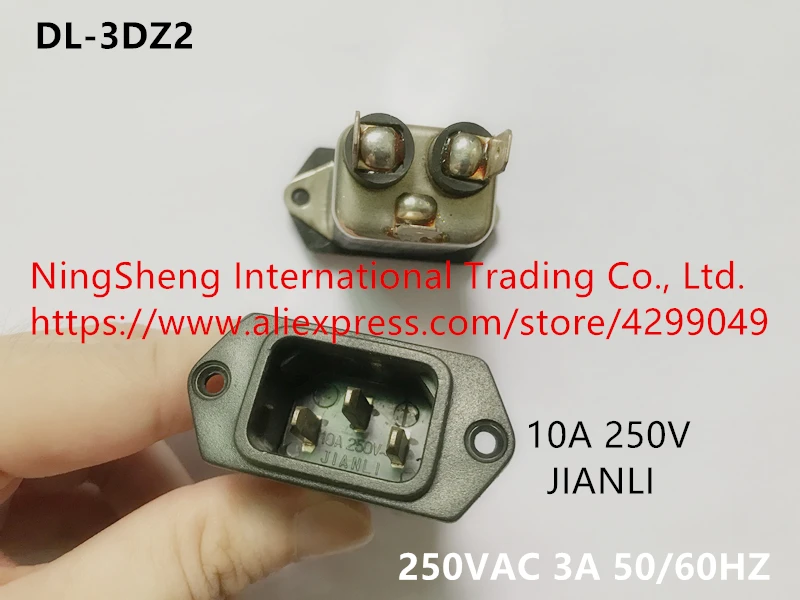 Оригинальный новый 100% импортный однофазный фильтр мощности фоторозетка типа 250VAC