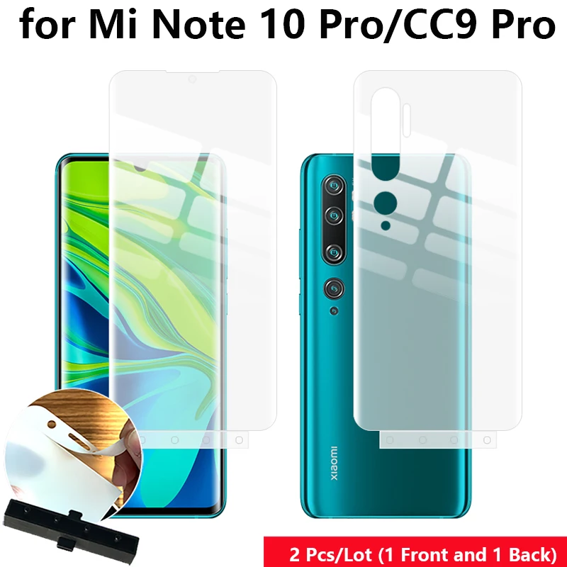 2 шт. защитная пленка для экрана на весь экран Xiaomi Mi Note 10 Pro/CC9 Pro | Мобильные