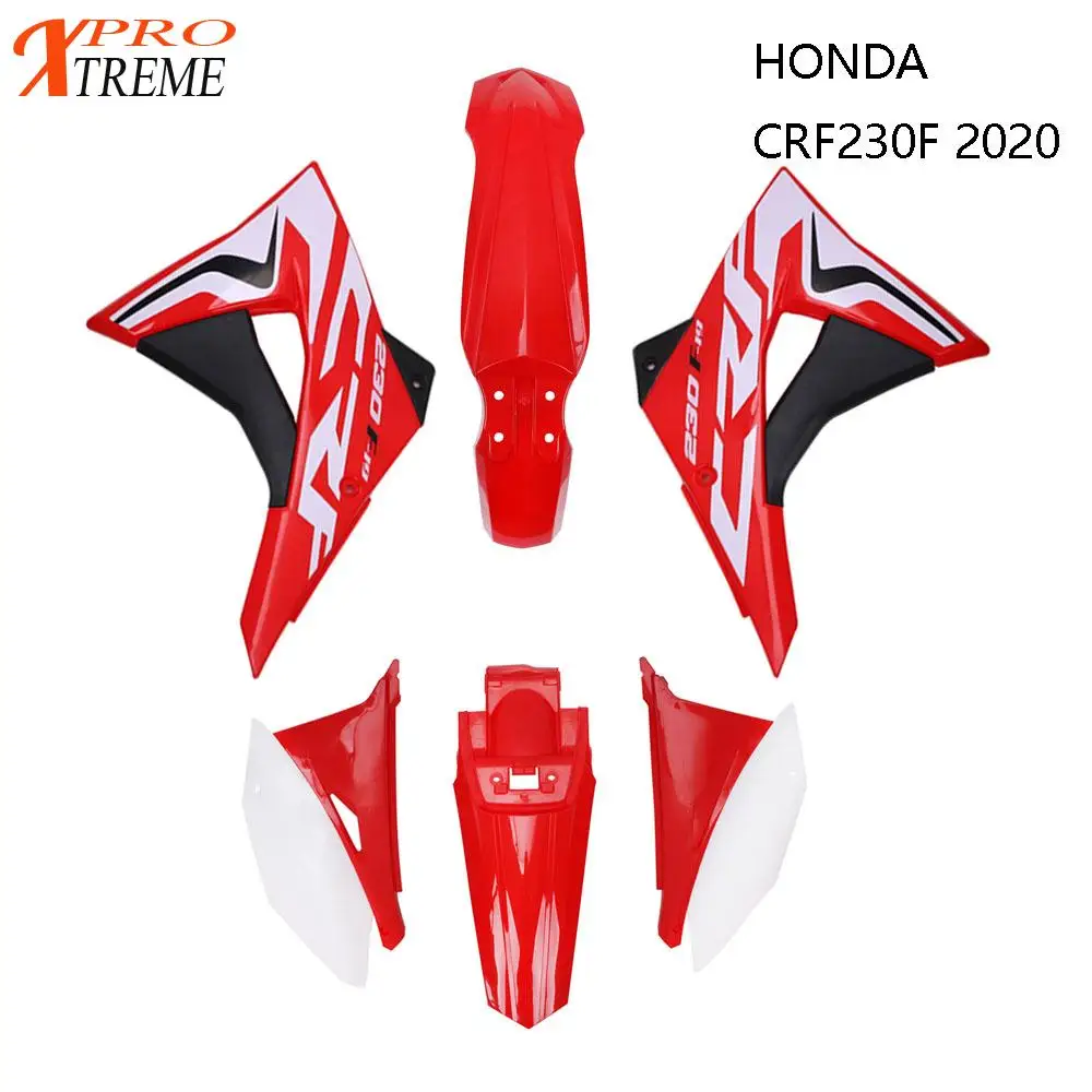 

Motorcycle Plastic Kits Fairing Cover Fender Radiator Side Panels Shrouds Number Plate For HONDA CRF230F CRF 230F 2020