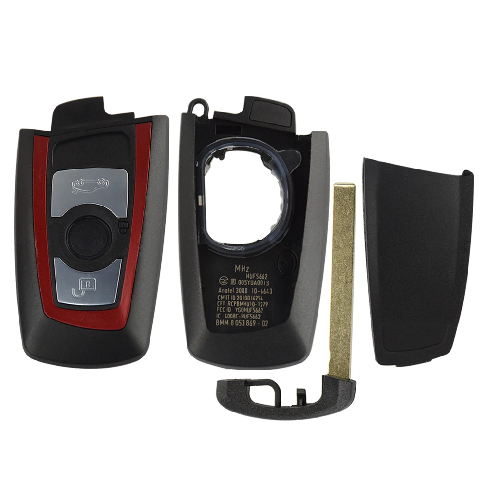 Сменный Чехол для смарт-ключей OkeyTech BMW CAS4 F 3 5 7 Series E90 E92 E93 X5 F10 F20 F30 F40 чехол