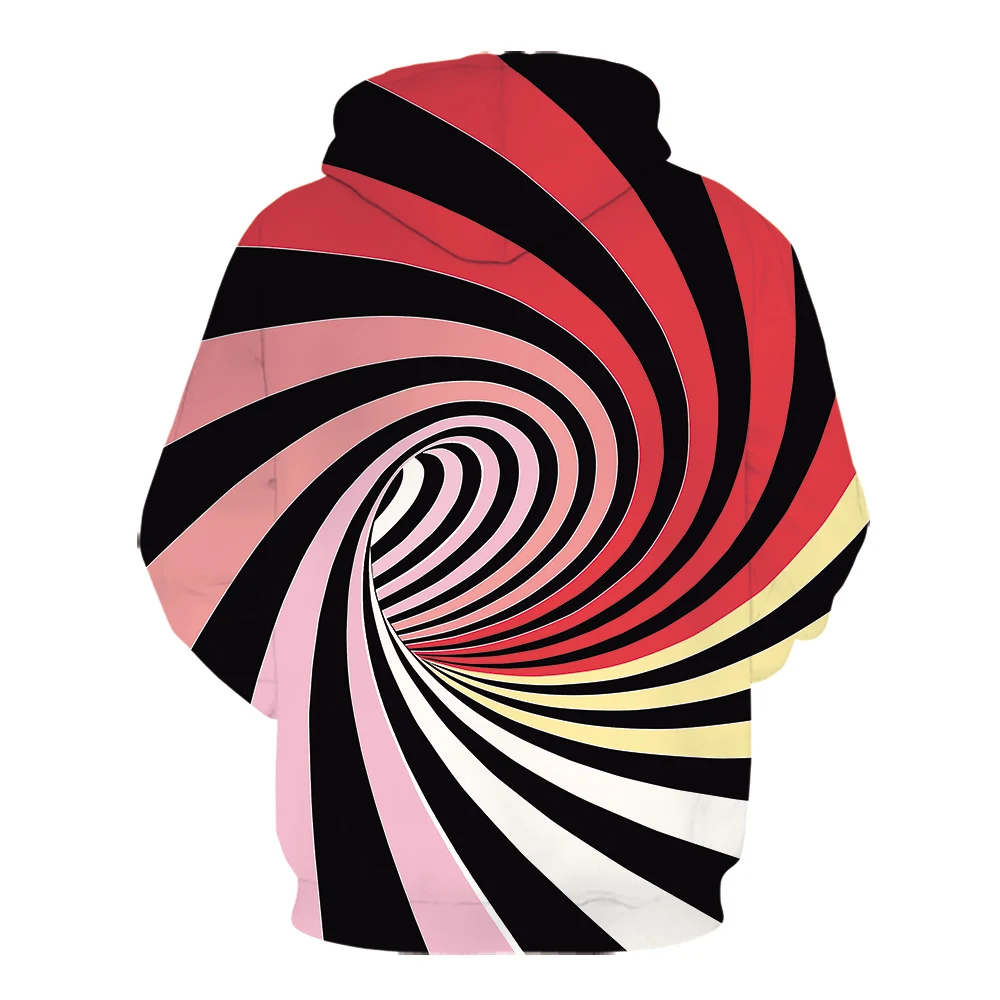 Мужские/женские трикотажные изделия с 3D капюшоном мужские однотонные пальто и