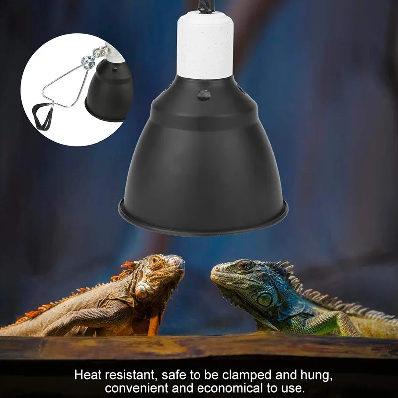 

Reptile Lamp Stand Heating Lamp Holder Adjustable Telescopic Metal Light Hanger Holder TWEL889
