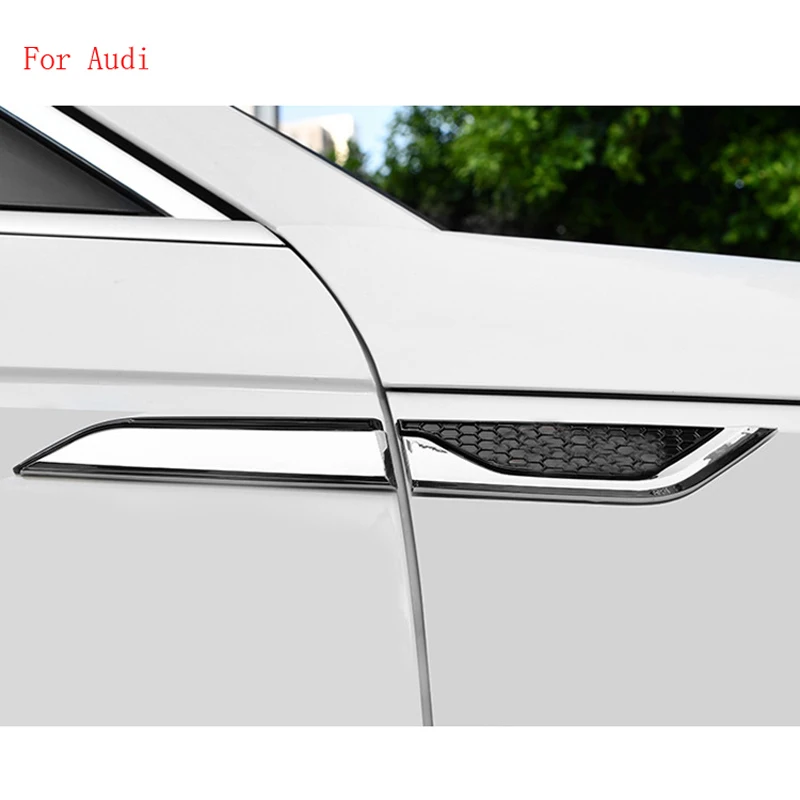 Для AudiA4L/A6L/Q3/Q5L/Q7/Q2L/A3 лист Эмблемы наклейки для Sline Логотип сбоку измененная