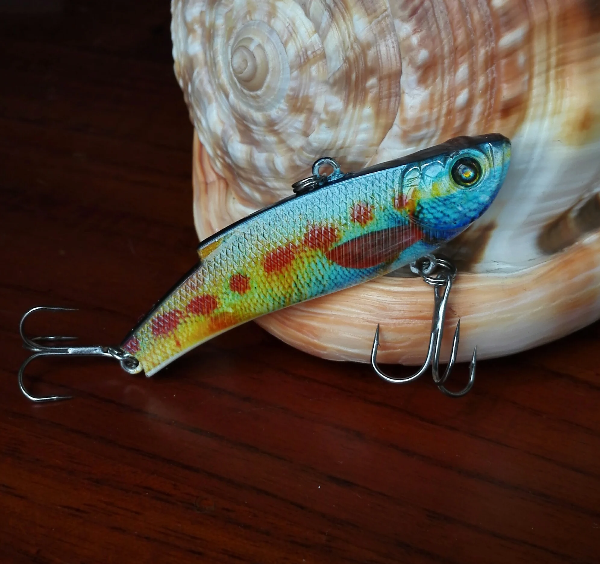 7 1 см/20 г Вибрирующая приманка для рыбной ловли зимняя подледная полнослойная