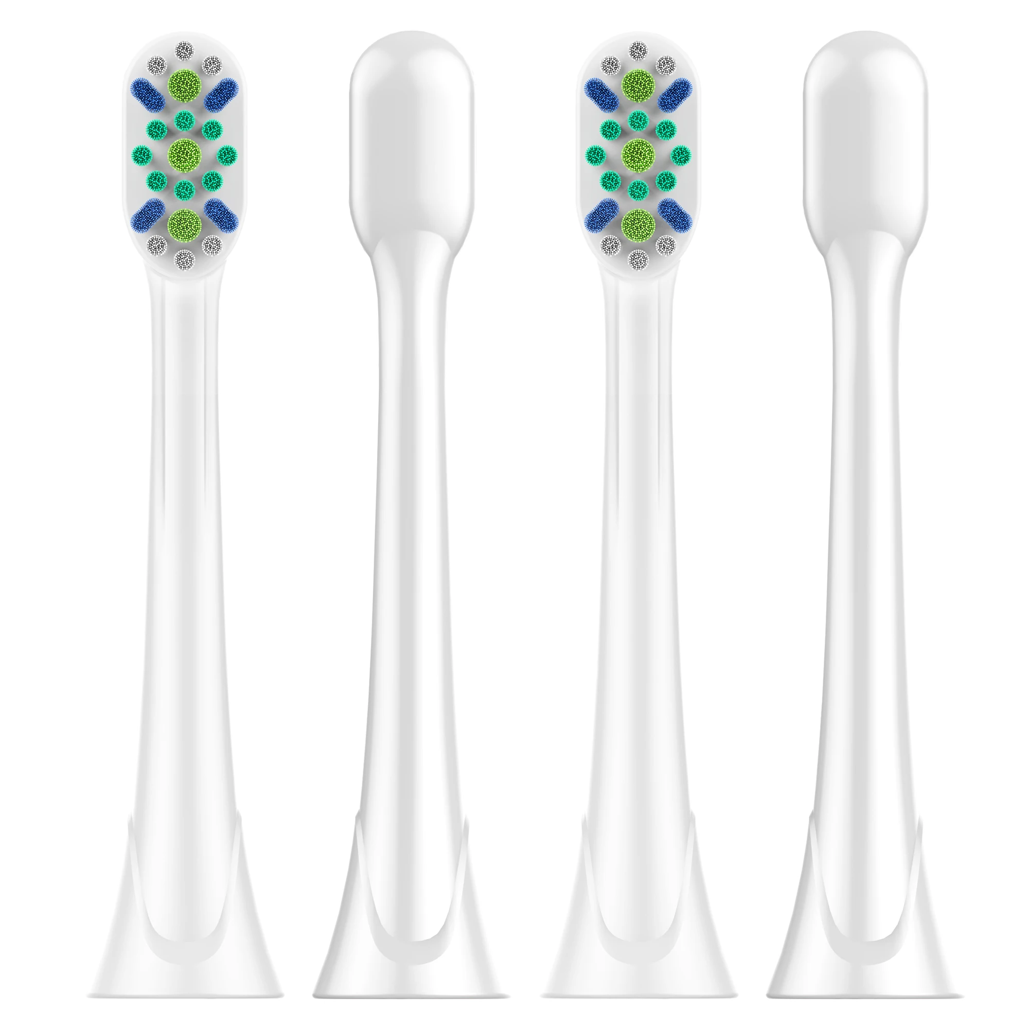 4 шт./лот головки зубных щеток для PHILIPS Sonicare FlexCare Алмазная Чистка HX6064 HX6930 HX9340 HX6950