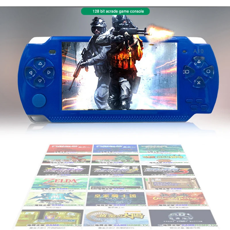 4 3 дюймовый экран детский Классический Ручной цифровой видео для psp игровая