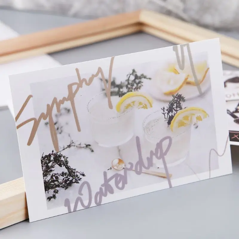 

2021 Hot Sale 30 Sheets Another Kind Of Happyness Paintings Retro Vintage Postcard Christmas Gift Card Wish Poster Cards