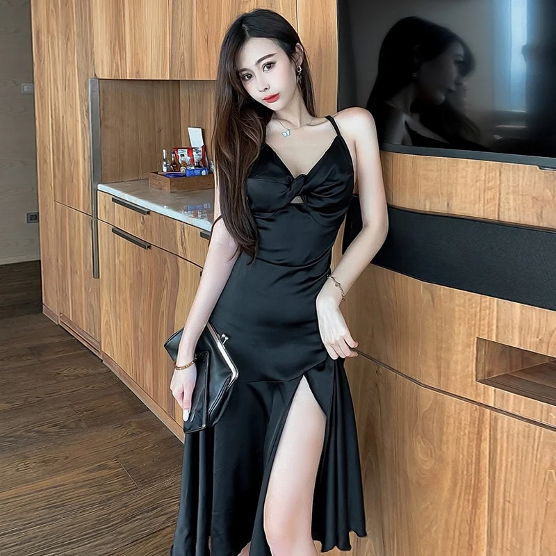 

CMAZ 2021 Party Outfits For Women Dress Elegant Midi Long Length Dresses Fashion Sexy Night Slim Vestidos Female Club Clothes