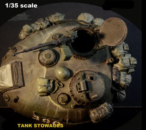 New Unassembled 1/35 Stowage set (NO TANK ) Resin Figure Unpainted Model Kit | Игрушки и хобби