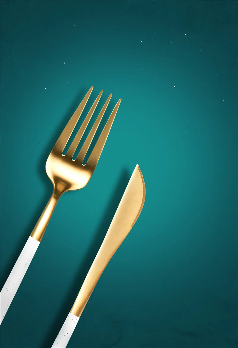 

Creative tableware knife fork balloon pouch egg modern luxury restaurant Abstract frameless living room poster home decoration
