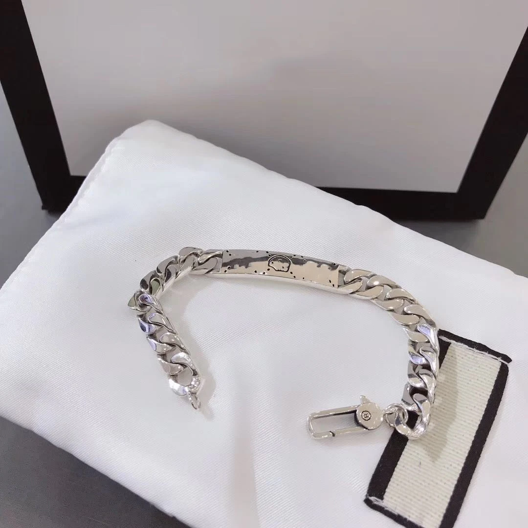 Браслет из серебра s925 пробы с оригинальным логотипом Классический Новый