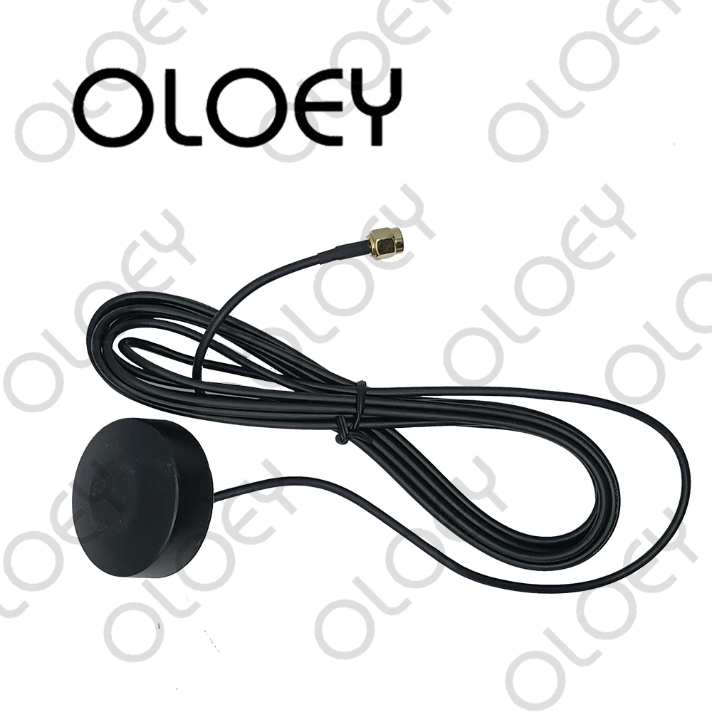 

OLOEY 2 шт. GSM GPRS WCDMA 4G LTE 5dbi антенна 3 м пластиковая Шпилька-диск Грибовидная головка SMA штекер