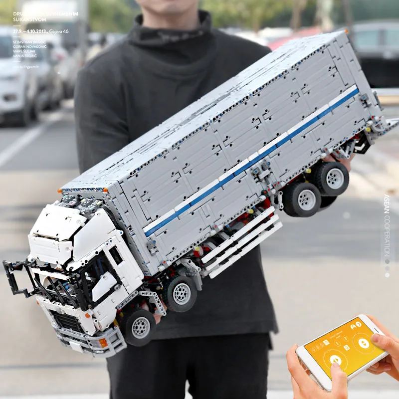 Высокотехнологичные игрушки MOULD KING 13139 с приложением совместимые 23009 RC Модель