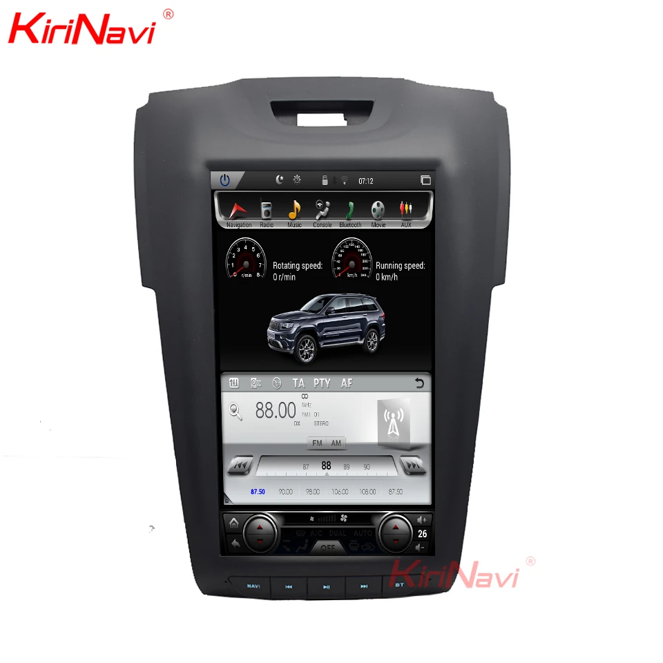 Автомагнитола KiriNavi 11 8 дюйма Android 9 0 GPS навигация для Chevrolet S10 Trailblazer Колорадо Isuzu D Max