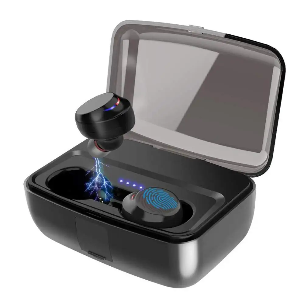 Водонепроницаемые IPX8 C3 TWS 5 0 беспроводные наушники Bluetooth гарнитура 3000 мАч Внешний