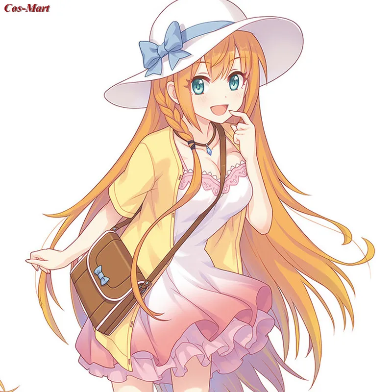 

Game Princess Connect! Re:Dive Pecorine Cosplay Costume Fashion Cute Daily Outfit Activity Party Role Play Clothing Custom-Make