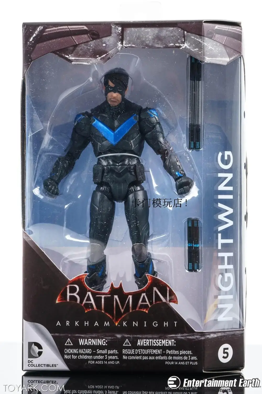 DC 52 Бэтмен Gotham City Arkham Asylum DCC 2rd модельный ряд Nightwing ПВХ фигурка модель игрушки для детей Подарки
