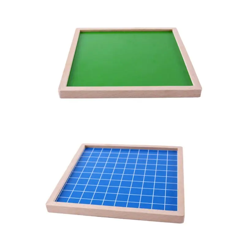 

Wooden Toys Hundred Board Montessori 1-100 Consecutive Numbers Wooden Educational Game for Kids