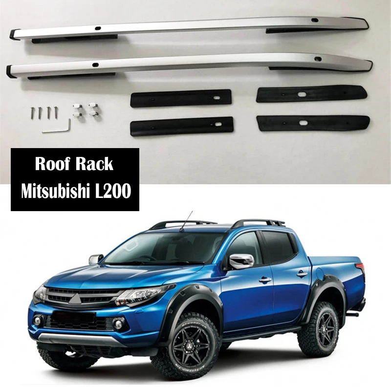 Багажник на крышу из алюминиевого сплава для Mitsubishi L200 2007-2019 рейки багажники