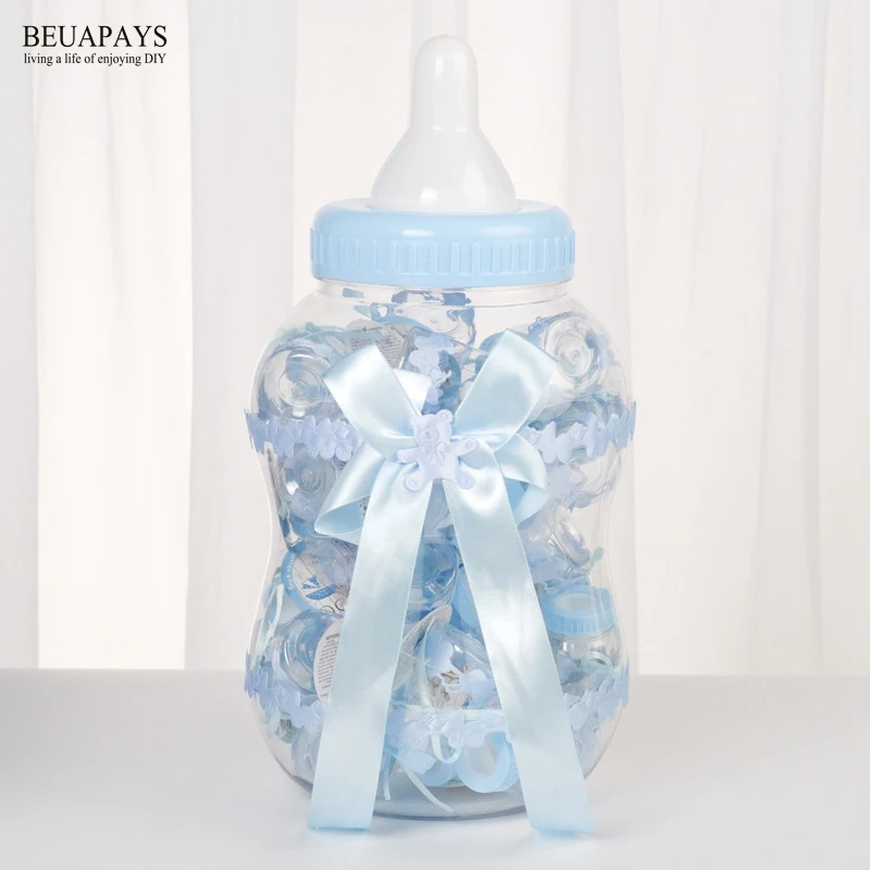 1 шт. прозрачная коробка для детского душа бутылочка кормления соска сделай сам