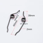 Левый и правый поворот на 165 градусов дверной замок защелка возвратные пружины скручивание втягивающая внутренняя ручка аксессуар