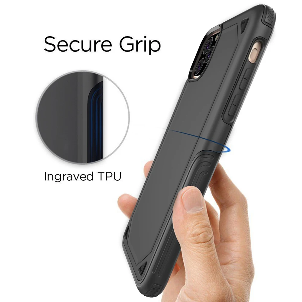LAPOPNUT Hybrid Armour жесткие чехлы для телефонов Iphone 11 Pro Xs Max Xr X 7 8 Plus 6 6s 5 5S SE Силиконовый