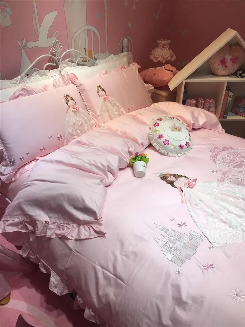 Роскошный элегантный комплект постельного белья из египетского хлопка с